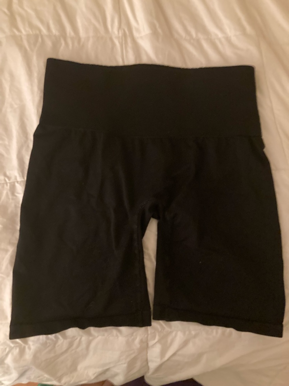 BLANQI Black postpartum shorts